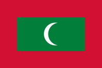bandera de maldivas