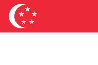 bandera de singapur