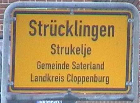señal de trafico aleman lenguas frisonas alemania