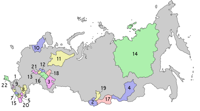 republicas de rusia lenguas oficiales